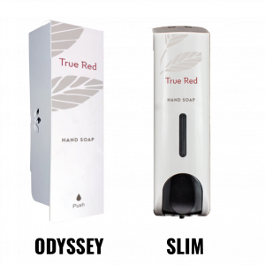 Red Roof Dispensers