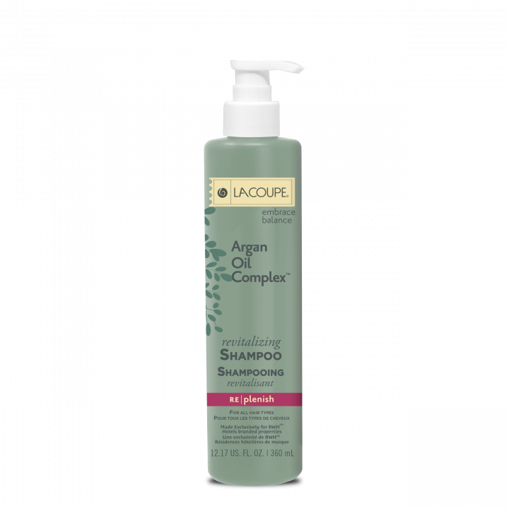 LaCoupe Argan Oil Shampoo Dovelok Dispense