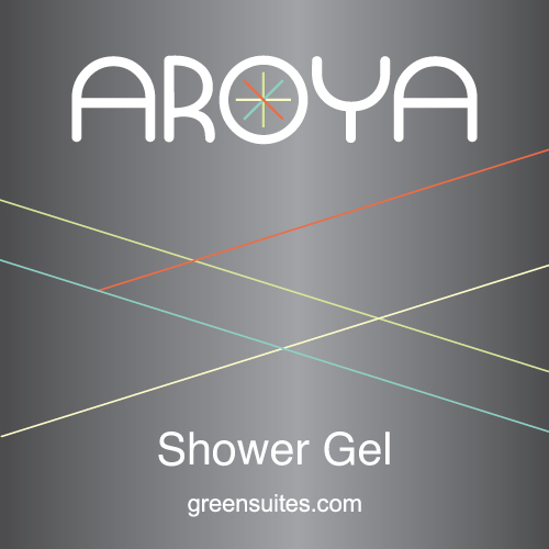 Aroya Shower Gel - Pump+  Label